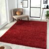 4251792200314-2 MyFlair Teppich Elodie, 160cm x 230cm, farbe Weinrot, rechteckig, florhöhe 37mm