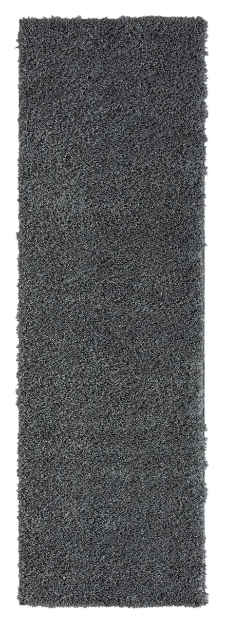 MyFlair Teppich Elodie, 80cm x 300cm, farbe Grau, rechteckig, florhöhe 37mm