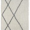 4251792201274-1 MyFlair Teppich Laure, 160cm x 230cm, farbe Weiß, rechteckig, florhöhe 37mm