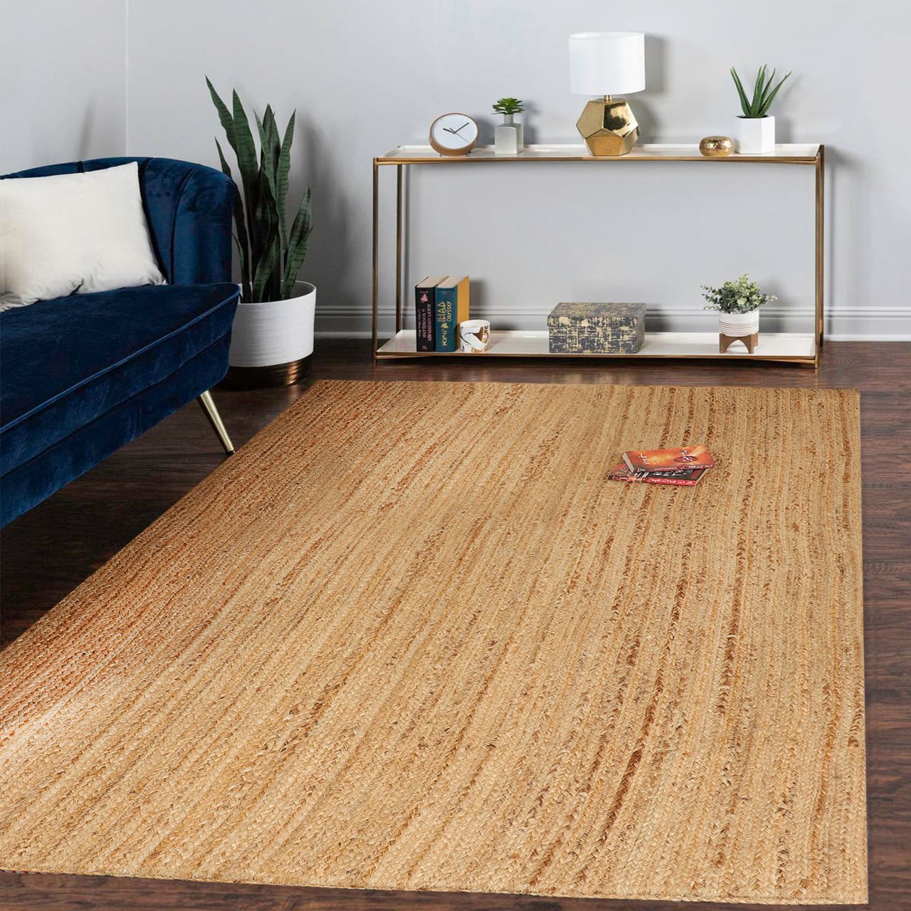 MyFlair Teppich Sophia, 100cm x 150cm, farbe Hellbraun, rechteckig, florhöhe 10mm