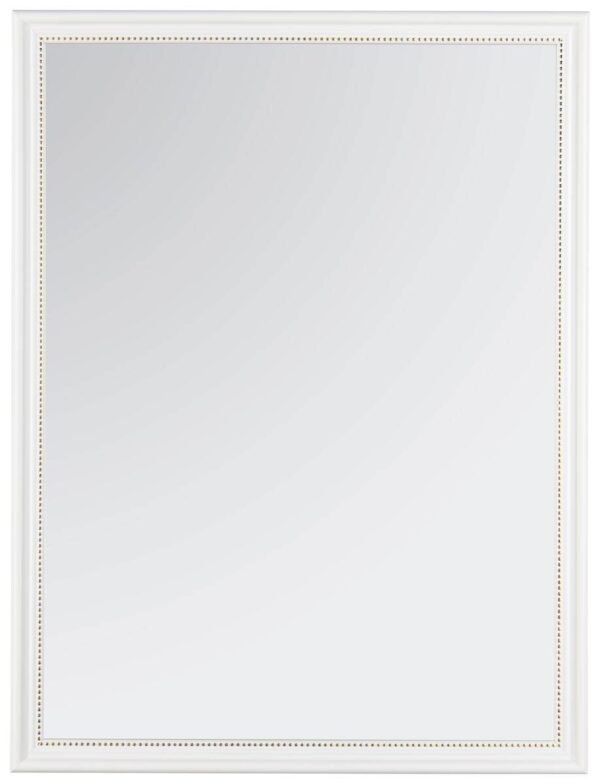 Mirrors & More Rahmenspiegel weiß perlweiß B/H: ca. 34x45 cm Mirrors & More Rahmenspiegel weiß perlweiß B/H: ca. 34x45 cm