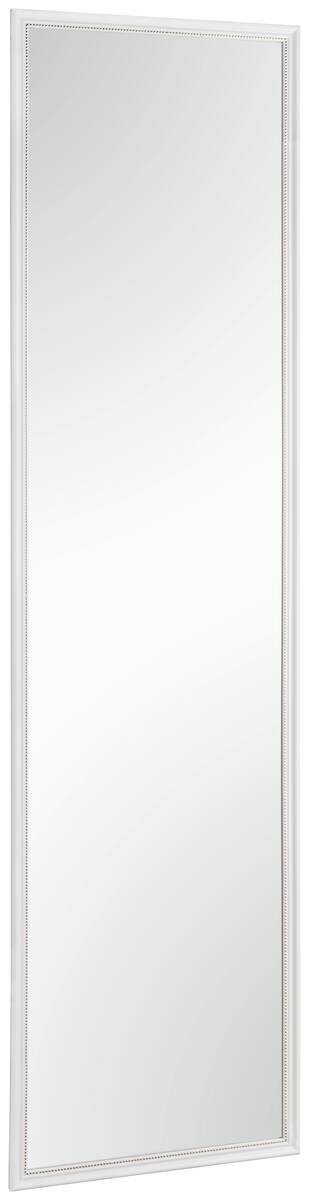 Mirrors & More Rahmenspiegel Nadine weiß gold B/H/T: ca. 34x125x2 cm