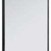 Mirrors & More Türhängespiegel Beate schwarz Metall B/H: ca. 32x123 cm