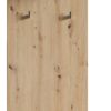 Wandpaneel BEN Eiche Nachbildung anthrazit B/H/T: ca. 60x136x27 cm