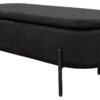 Bank NOVA schwarz Metall B/H/T: ca. 95x42x37,5 cm Bank NOVA schwarz Metall B/H/T: ca. 95x42x37,5 cm