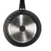 4252021356208-2 Cheffinger Wokpfanne mit Deckel Ø 28 cm – Marmor – Antihaft, Induktion