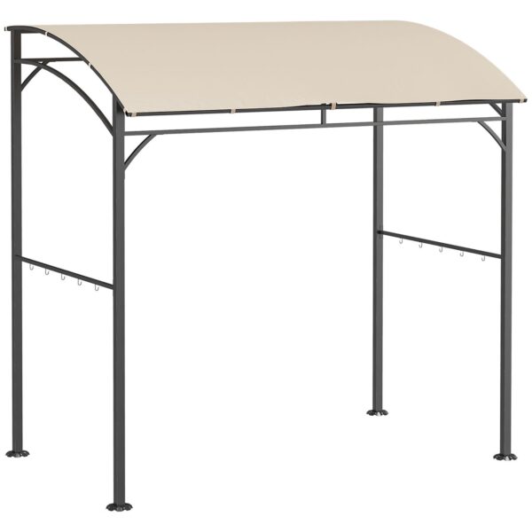 Outsunny Grillpavillon BBQ – Pavillon Grill Pavillon Gartenzelt