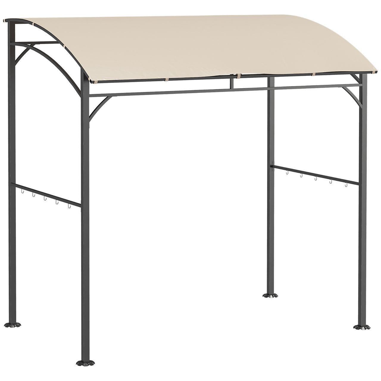 Outsunny Grillpavillon BBQ – Pavillon Grill Pavillon Gartenzelt