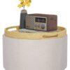 HOMCOM Hocker weiß B/H/L: ca. 56x56x42 cm
