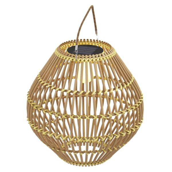 Solarleuchte 867-153V00YL gelb Polyrattan Edelstahl B/H/L: ca. 31x31x32 cm Solarleuchte 867-153V00YL gelb Polyrattan Edelstahl B/H/L: ca. 31x31x32 cm