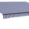Outsunny Markise blau B/H: ca. 290x350 cm