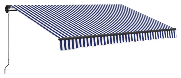 Outsunny Markise blau B/H: ca. 290x350 cm