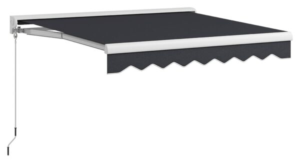 Outsunny Markise grau B/H/L: ca. 250x200x150 cm