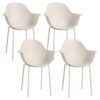 Outsunny Bistro-Set grau Stahl B/H/L: ca. 55x84x59 cm Outsunny Bistro-Set grau Stahl B/H/L: ca. 55x84x59 cm
