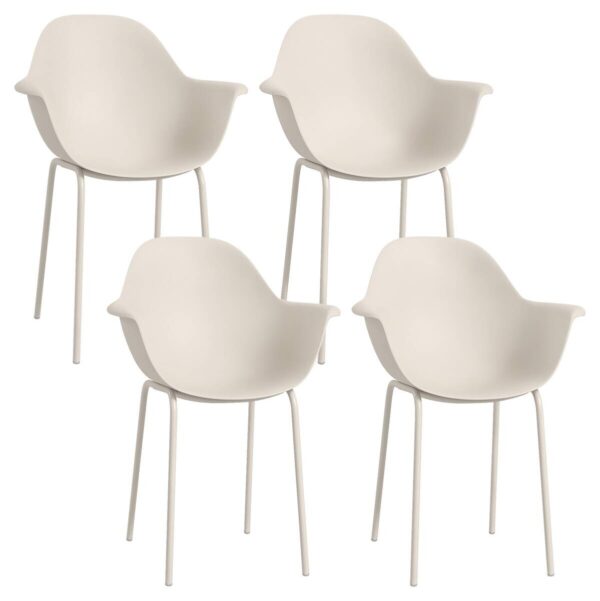 Outsunny Bistro-Set grau Stahl B/H/L: ca. 55x84x59 cm Outsunny Bistro-Set grau Stahl B/H/L: ca. 55x84x59 cm