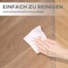 HOMCOM Bodenschutzmatte 90 x 120 cm Bürostuhl Unterlage in Transparent