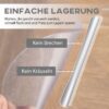 HOMCOM Bodenschutzmatte 90 x 120 cm Bürostuhl Unterlage in Transparent