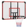 SPORTNOW Basketballkorb rot Kunststoff B/H/L: ca. 61x73x113 cm