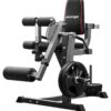 SPORTNOW Beinstrecker schwarz Stahl B/H/L: ca. 90x105x100 cm