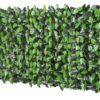 Outsunny Künstliche Hecke grün Kunststoff H/L: ca. 100x300 cm