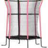 HOMCOM Kindertrampolin rosa B/H/L: ca. 163,5x190x163,5 cm