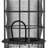 HOMCOM Kindertrampolin schwarz B/H/L: ca. 140x190x140 cm HOMCOM Kindertrampolin schwarz B/H/L: ca. 140x190x140 cm