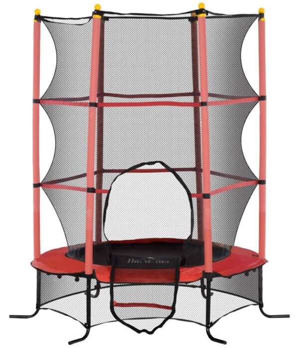 HOMCOM Kindertrampolin rot B/H/L: ca. 163x190x163 cm HOMCOM Kindertrampolin rot B/H/L: ca. 163x190x163 cm