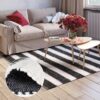 4255663135125-1 MyFlair Teppich Zendo 110cm x 60cm, farbe Schwarz, rechteck