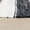 4255663135125-2 MyFlair Teppich Zendo 110cm x 60cm, farbe Schwarz, rechteck