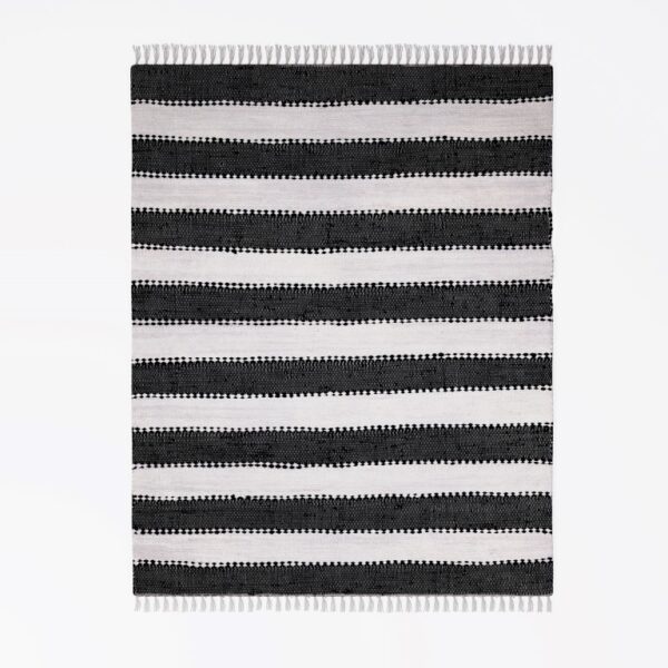 4255663135125-6 MyFlair Teppich Zendo 110cm x 60cm, farbe Schwarz, rechteck