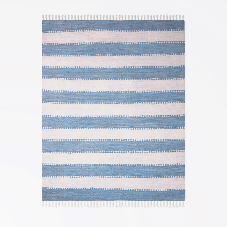 MyFlair Teppich Zendo 230cm x 160cm, farbe Hellblau, rechteck