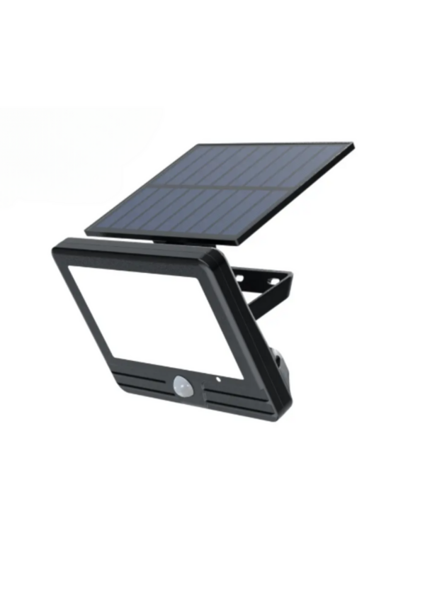 4255719601031-1 LUXULA Solar Wandleuchte mit PIR – Sensor, 10 Stunden Leuchtdauer, 4000 K (neutralweiß)