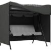 Outsunny Abdeckplane dunkelgrau Polyester B/H/L: ca. 114x152x177 cm