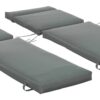 Outsunny Liegenauflage 2er Set dunkelgrau Schaumstoff B/H/L: ca. 55x8x196 cm