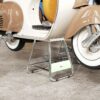 HOMCOM Motorrad Ständer, universal Motorrad Halterung bis 500 kg Grau