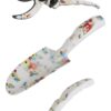 Outsunny Gartenwerkzeug-Set mehrfarbig Metall B/H/L: ca. 7x3x26,5 cm