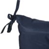 4255923100610-9 Outsunny 2er – Set Sitzkissen, 98 x 50 cm Stuhlkissen mit Bindebänder, Stoffbezug 8cm dick