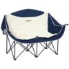 4255923108593-1 Outsunny Faltstuhl faltbar 2 Sitzer Campingstuhl mit Getränkehalter Tragetasche Outdoor
