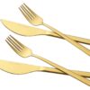 ECHTWERK Besteckset gold Edelstahl 4 tlg. ECHTWERK Besteckset gold Edelstahl 4 tlg.