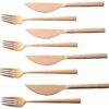 ECHTWERK Besteckset bronze Edelstahl 8 tlg.