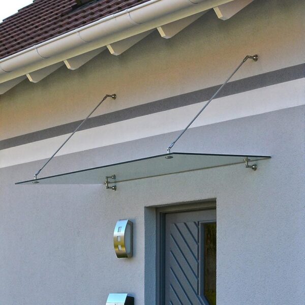 4260255470362-1 Home Deluxe Glasvordach RENMA 150x90cm