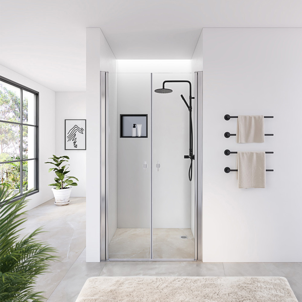 Home Deluxe Pendeltür LAVEA – 75 x 195 cm Klarglas