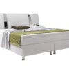 4260263718173-1 IHG Boxspringbett Riva 180x200 cm Kunstleder Weiß