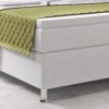 4260263718173-4 IHG Boxspringbett Riva 180x200 cm Kunstleder Weiß