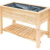 Westmann Stelzenhochbeet natur Holz B/H/T: ca. 120x75x65 cm