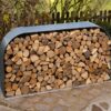 4260280775678-2 50NRTH Westmann Stahl Kaminholzregal, anthrazit, 46x212x111 cm