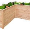 Westmann Hochbeet Klassik L natur Holz B/H/L: ca. 170x84x1705 cm