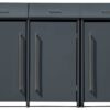 Westmann Mülltonnenbox Moderna anthrazit B/H/L: ca. 211x135x83 cm