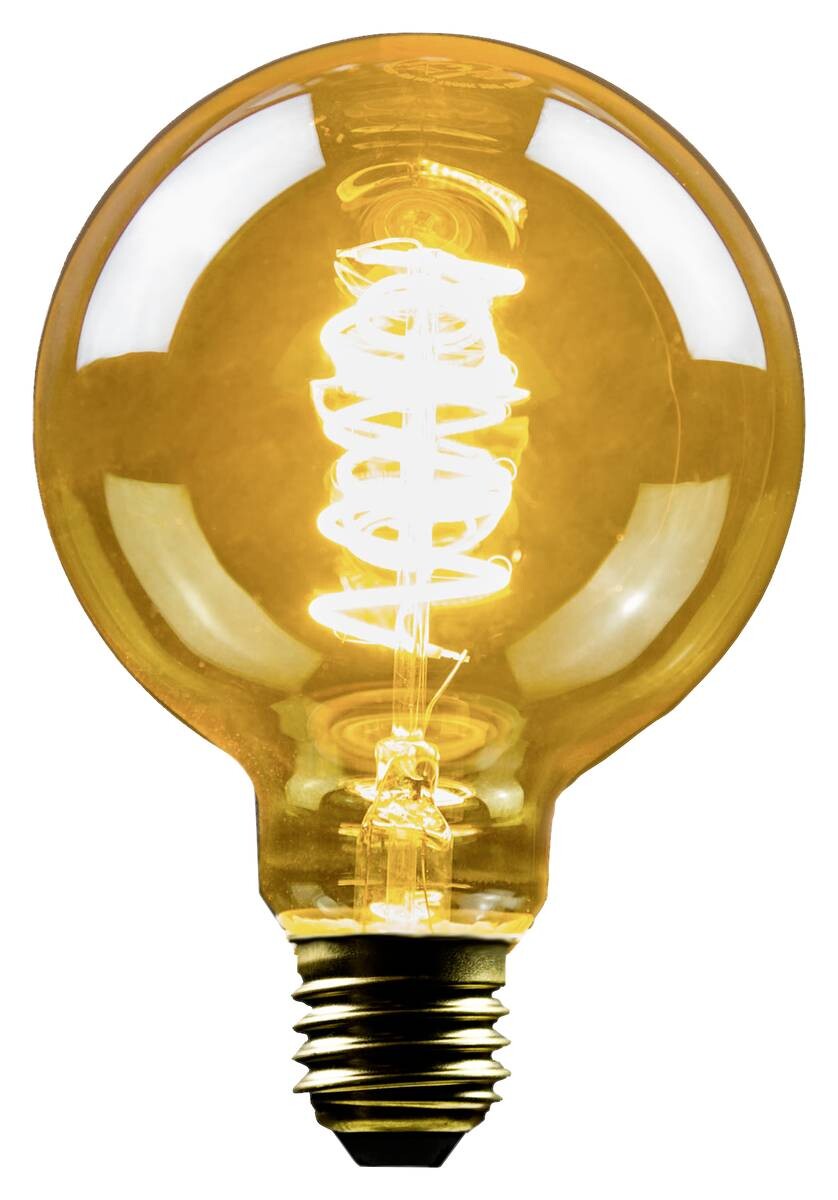 Blulaxa LED-Leuchtmittel Edison Filamentlampe Vintage 49075 E27