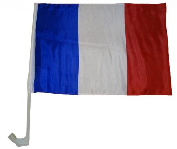 Trends4cents Autoflagge Frankreich 30 x 40 cm